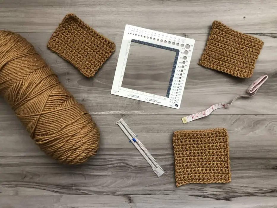 How to Measure Gauge with Textured Yarn