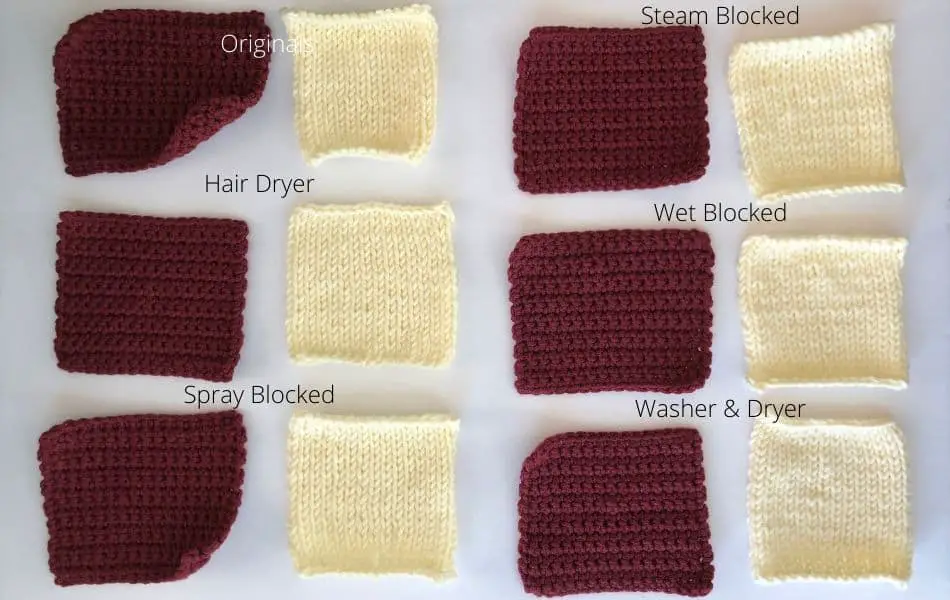 How to Block Acrylic Yarn 