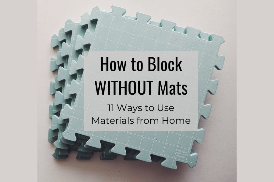 11 Ways to Block Knitting Without Blocking Mats – Using Materials